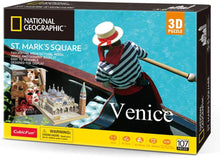 Load image into Gallery viewer, Cubicfun® 3D Puzzle Venice St.Mark&#39;s Square
