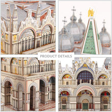 Load image into Gallery viewer, Cubicfun® 3D Puzzle Venice St.Mark&#39;s Square
