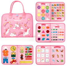 Load image into Gallery viewer, Busy Board Toddlers Travel Toys-Pink
