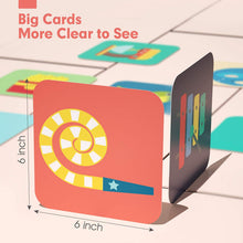 Load image into Gallery viewer, Enhance Visual &amp; Brain Development baby flash card safe toys
