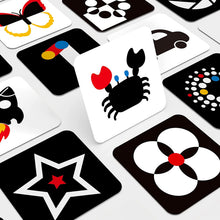 Load image into Gallery viewer, Baby Flash Cards Visual Stimulation Cards
