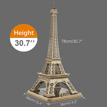 Load image into Gallery viewer, Cubicfun®  3D Puzzle Eiffel Tower with LED Lights
