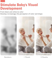 Load image into Gallery viewer, 3-6 Months Sensory Developmental Black White Card Set
