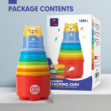 Load image into Gallery viewer, Nesting Stacking Cups for 12 18 months old
