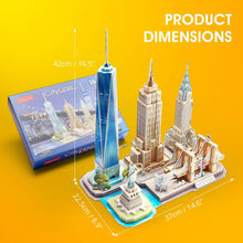 Load image into Gallery viewer, 3D Puzzles Newyork Cityline Architecture - Hahaland
