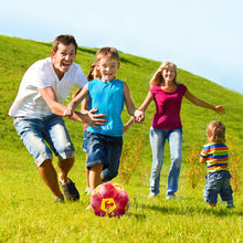 Load image into Gallery viewer, Soccer Ball Size 3 Hand Pump Mesh Bag
